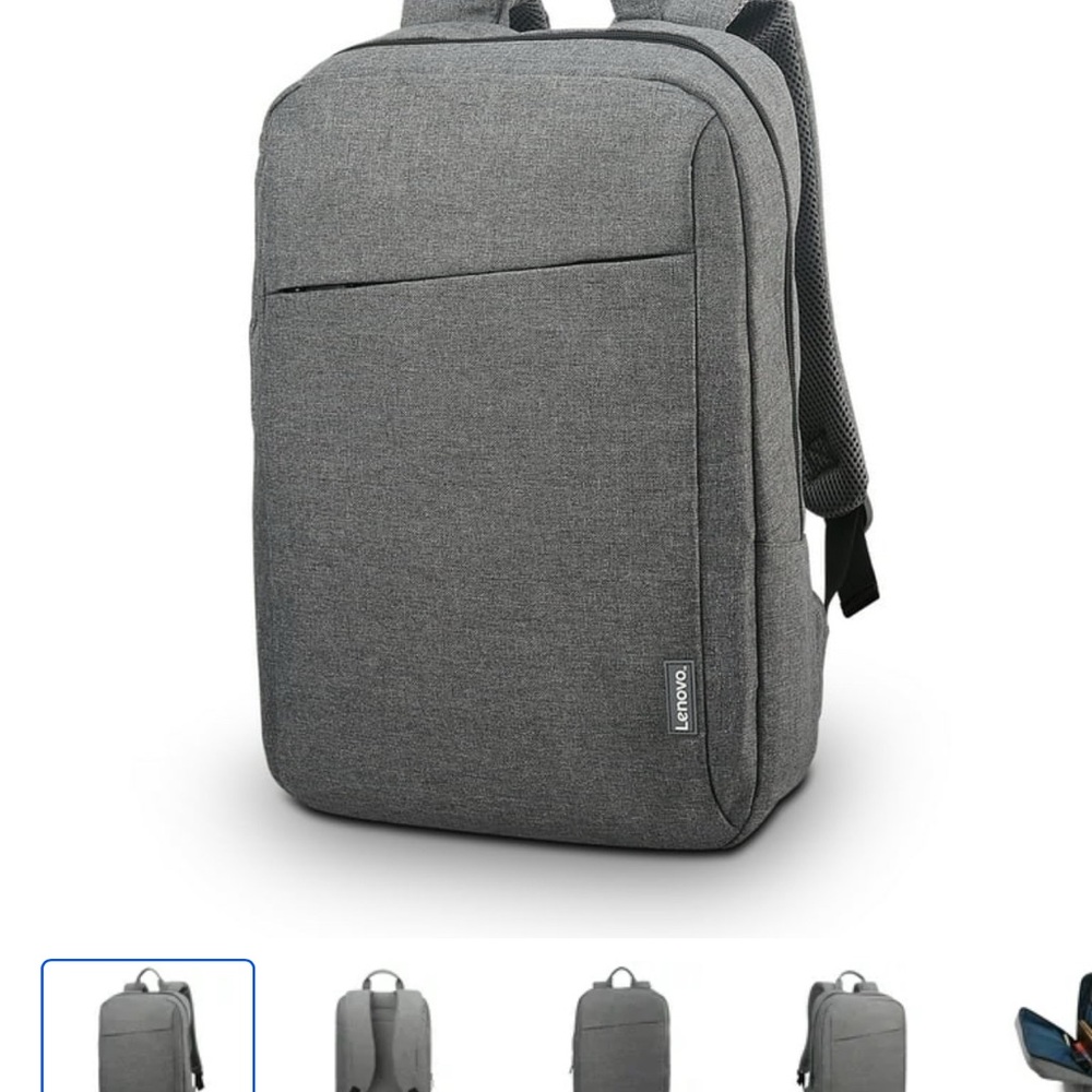 Lenovo 15.6" Laptop Casual Backpack B210 - Black, Blue, Gray